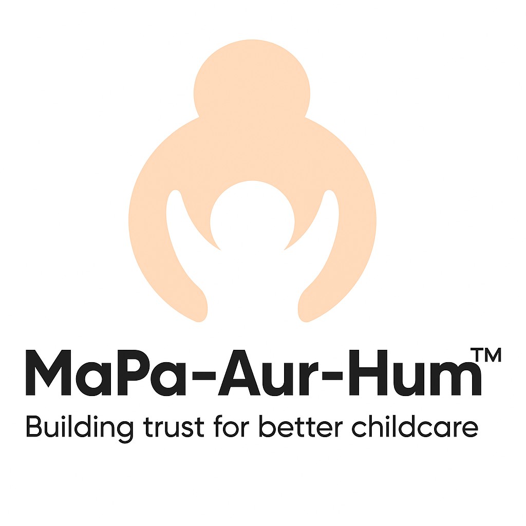 Mapaaurhum MaPa-Aur-Hum childcare app logo for Indian parents and families