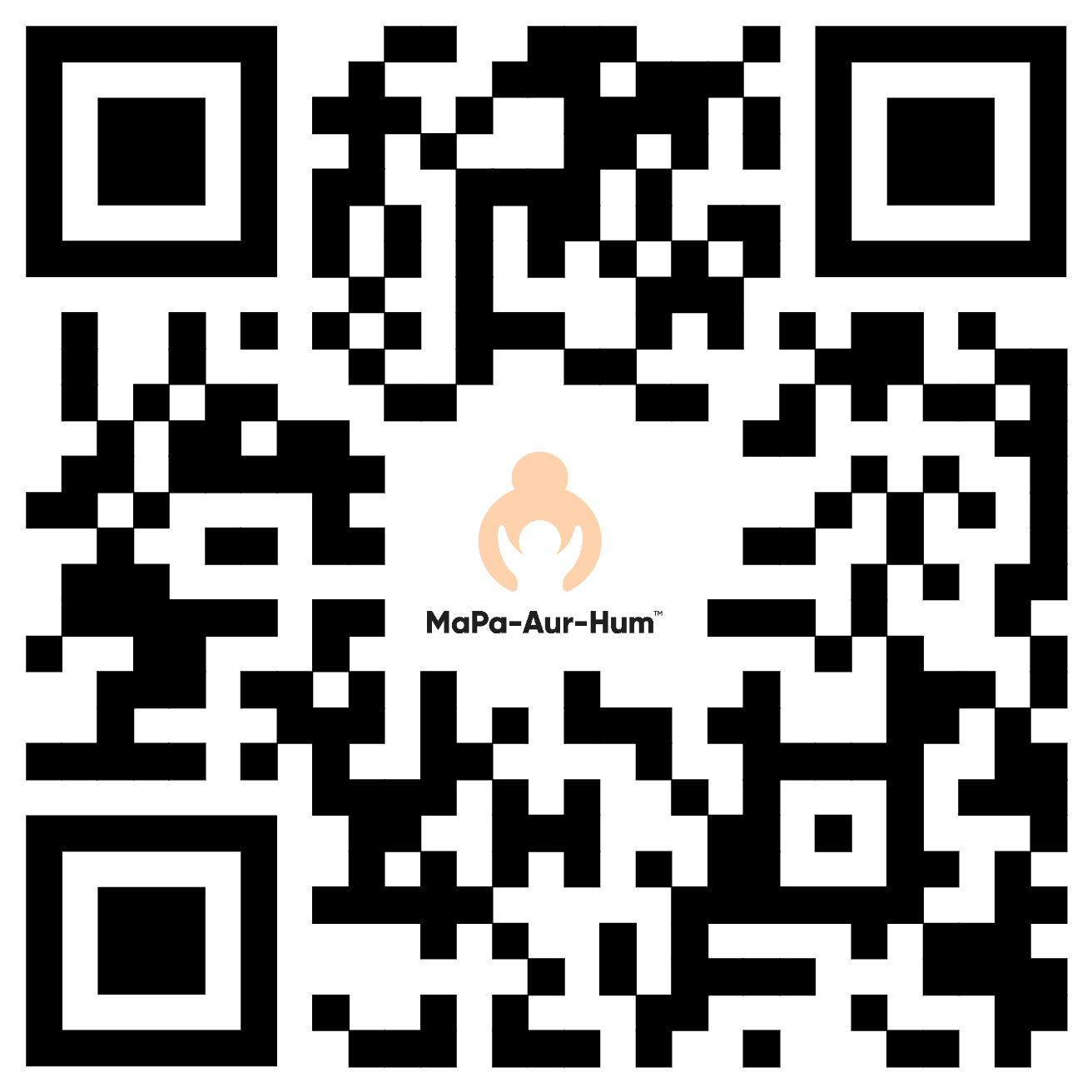 Mapaaurhum QR code to download MaPa-Aur-Hum app